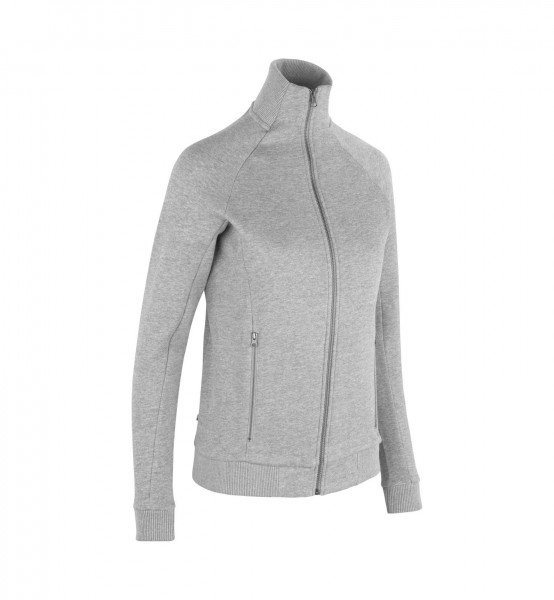 Damen Full Zip Sweat Collegejacke